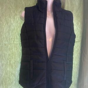 Rue 21 Outerwear Black Vest S, Black Vase S, Vest